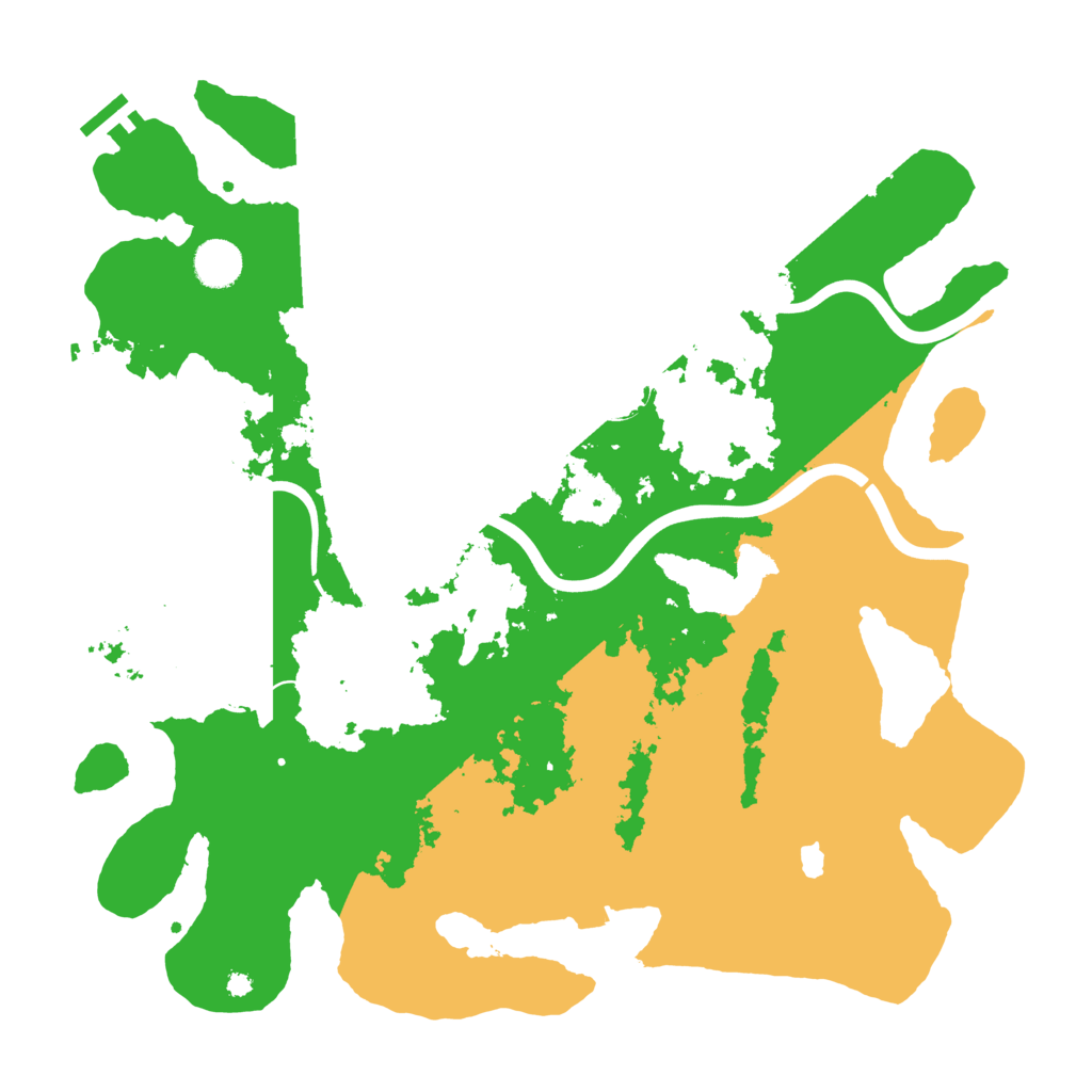 Biome Rust Map: Procedural Map, Size: 4000, Seed: 783923593