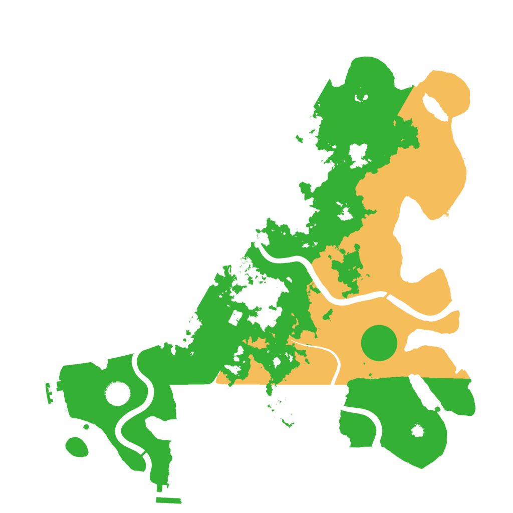 Biome Rust Map: Procedural Map, Size: 3750, Seed: 1121877353