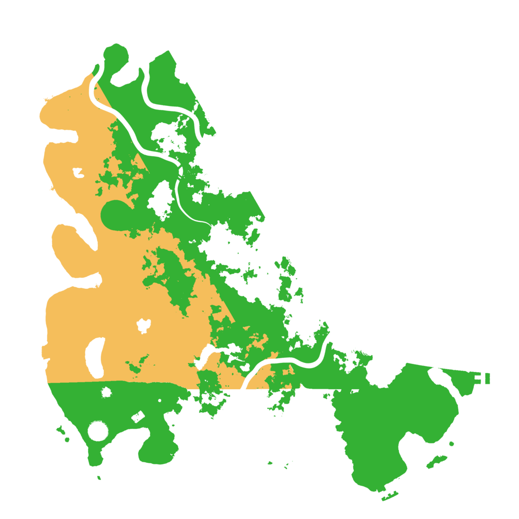 Biome Rust Map: Procedural Map, Size: 4500, Seed: 2475223