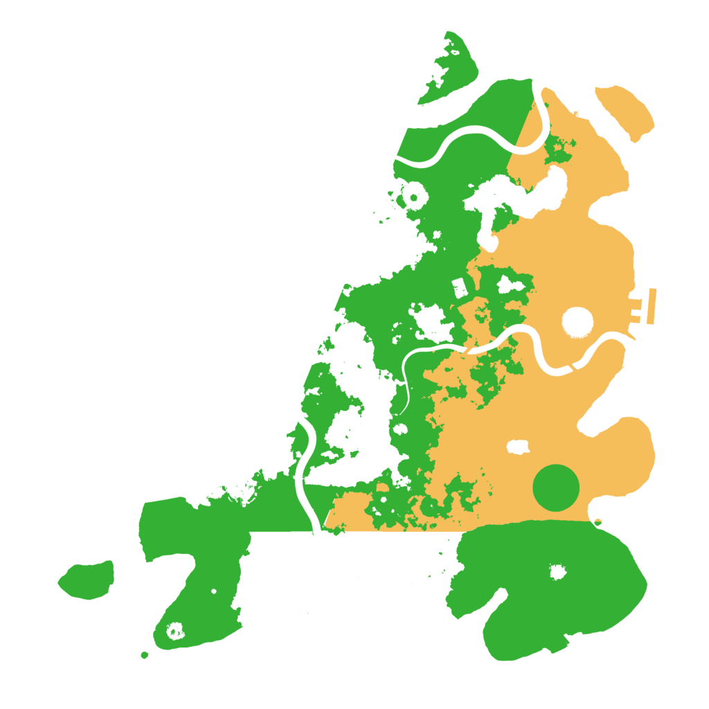 Biome Rust Map: Procedural Map, Size: 4000, Seed: 866