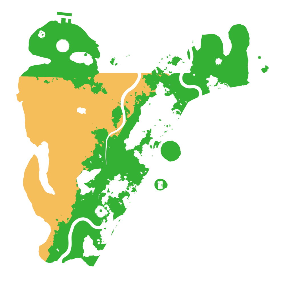 Biome Rust Map: Procedural Map, Size: 4000, Seed: 2107810789