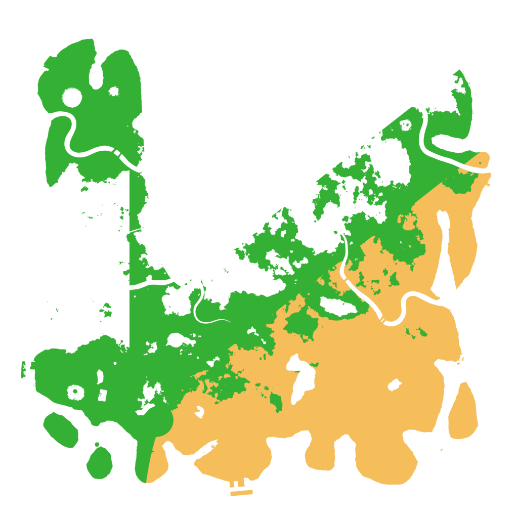 Biome Rust Map: Procedural Map, Size: 4700, Seed: 20250703