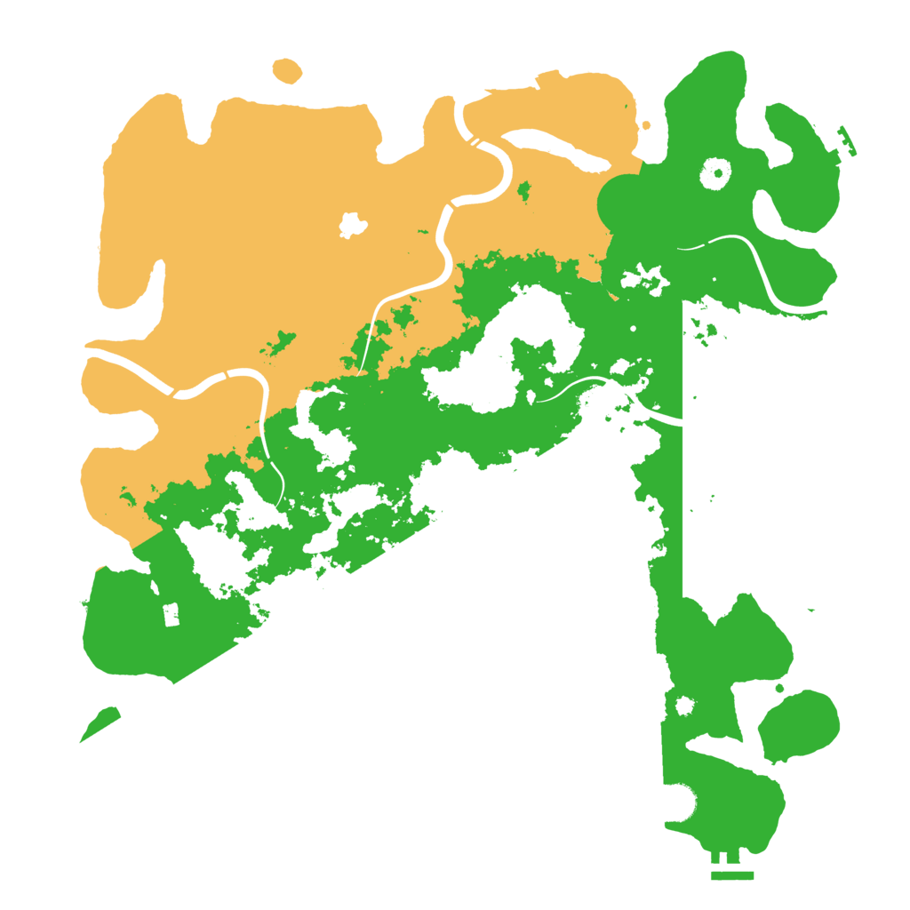Biome Rust Map: Procedural Map, Size: 4300, Seed: 3591965