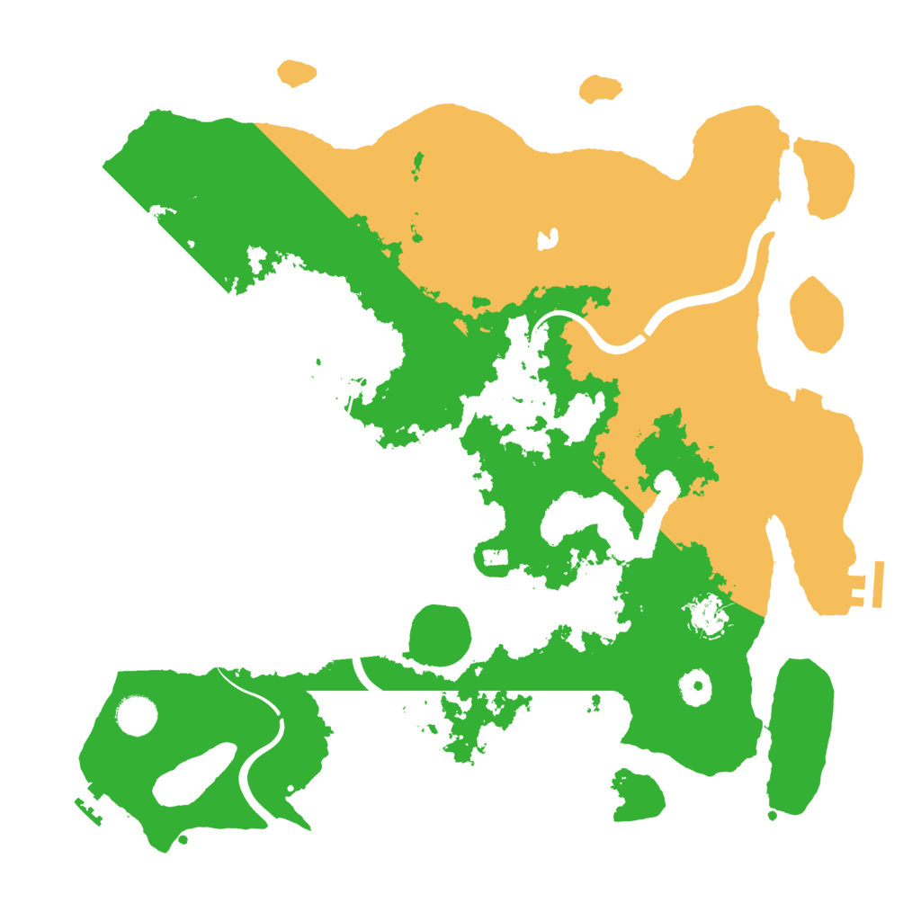 Biome Rust Map: Procedural Map, Size: 4000, Seed: 2112409676