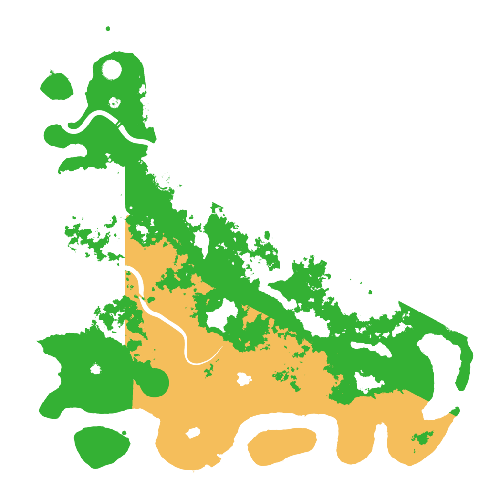 Biome Rust Map: Procedural Map, Size: 4500, Seed: 313255232