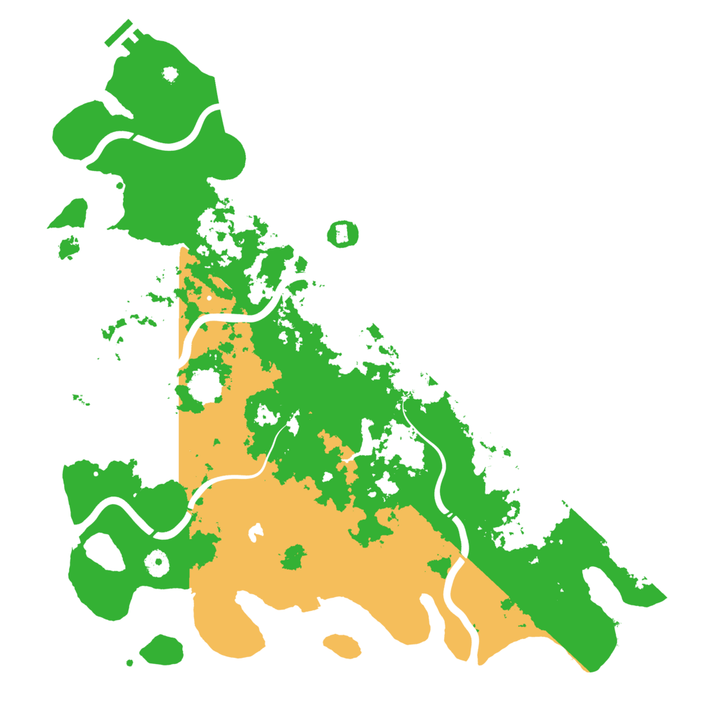 Biome Rust Map: Procedural Map, Size: 4250, Seed: 1521992497