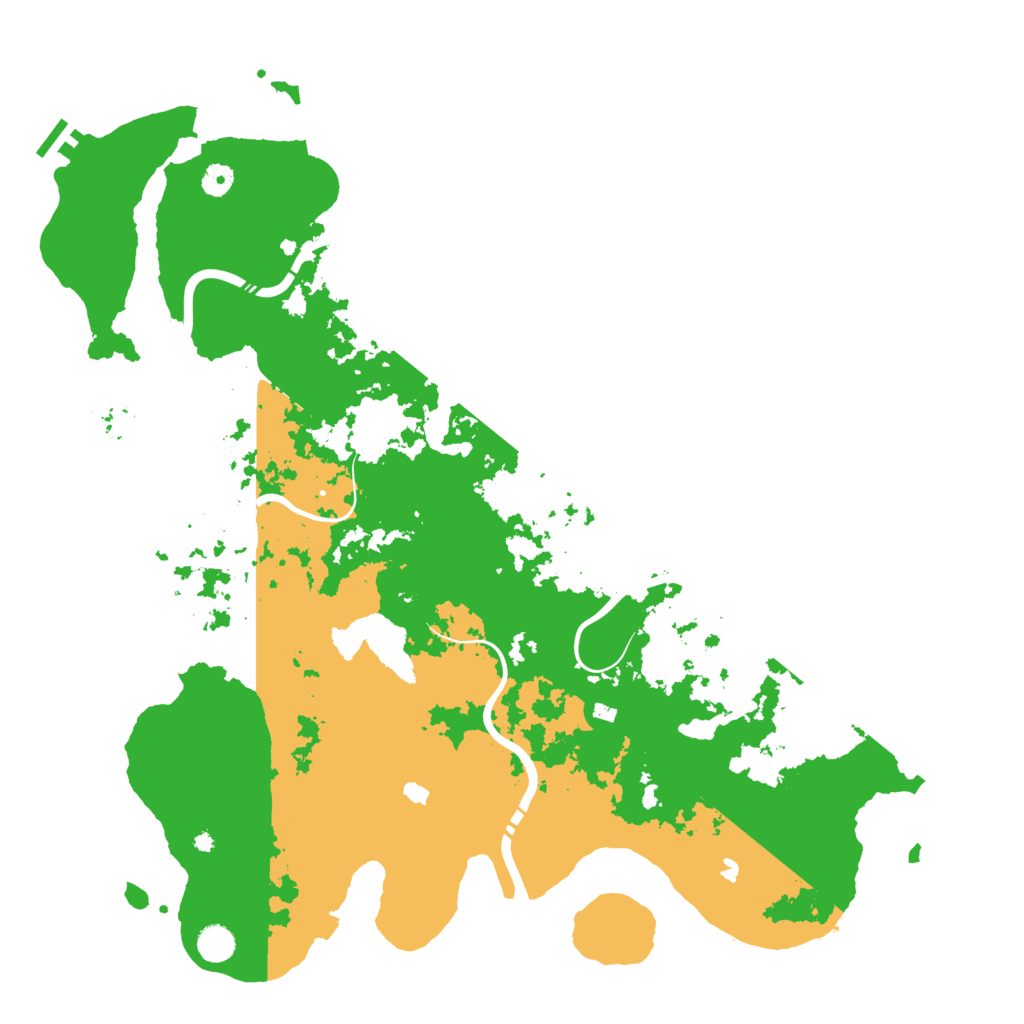 Biome Rust Map: Procedural Map, Size: 4800, Seed: 76517826