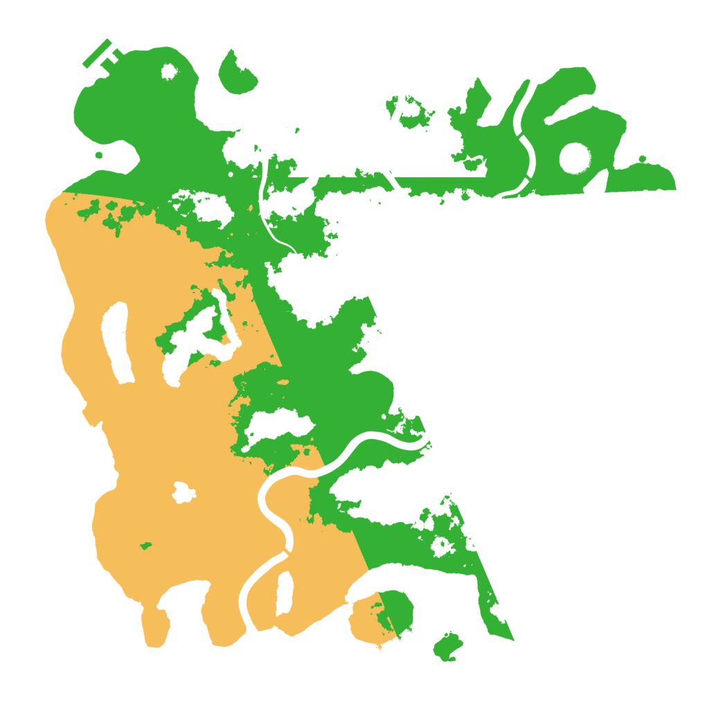 Biome Rust Map: Procedural Map, Size: 4000, Seed: 443128010