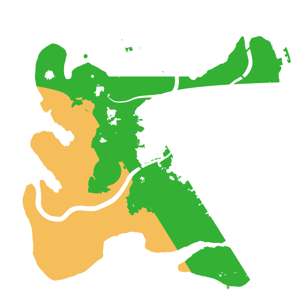 Biome Rust Map: Procedural Map, Size: 3000, Seed: 762122897