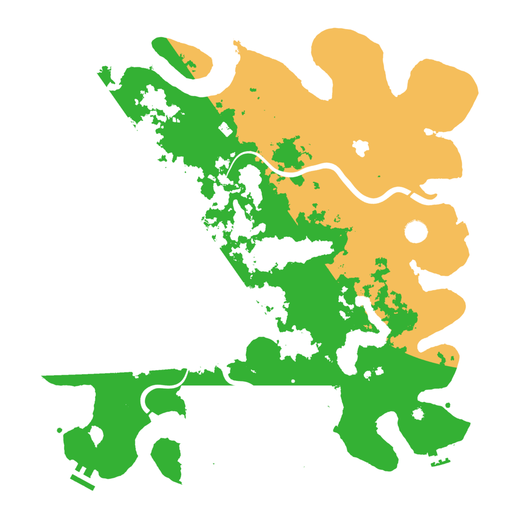 Biome Rust Map: Procedural Map, Size: 4000, Seed: 809623872