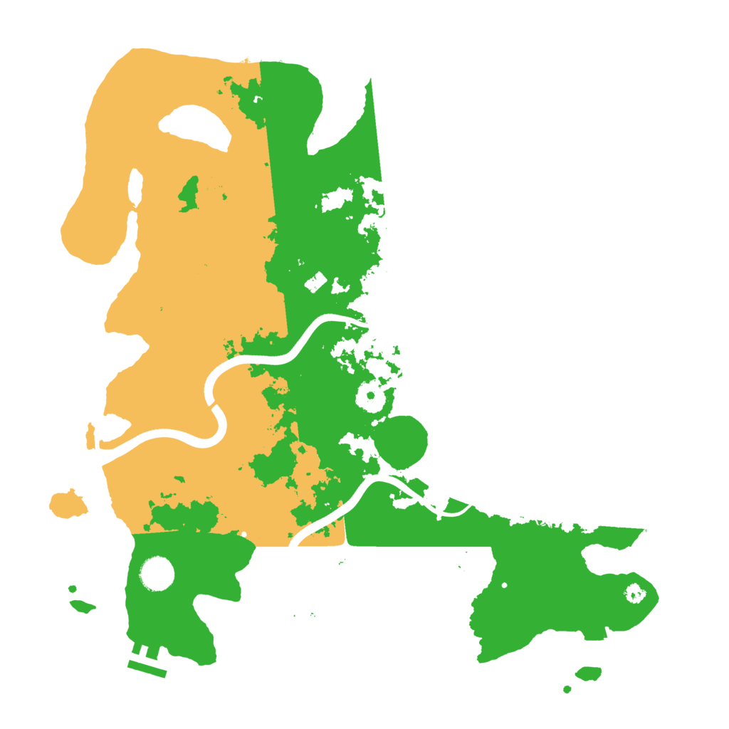 Biome Rust Map: Procedural Map, Size: 3750, Seed: 1444981913