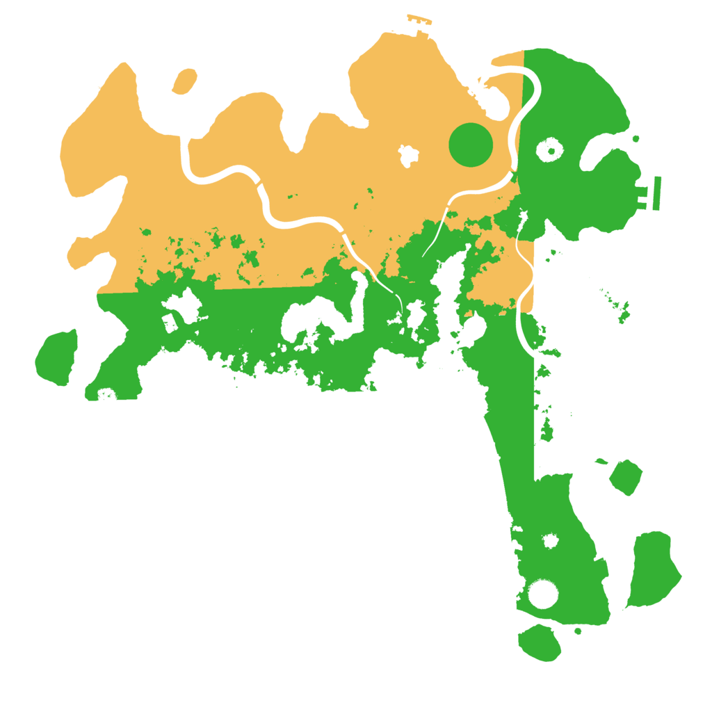 Biome Rust Map: Procedural Map, Size: 4250, Seed: 951070249
