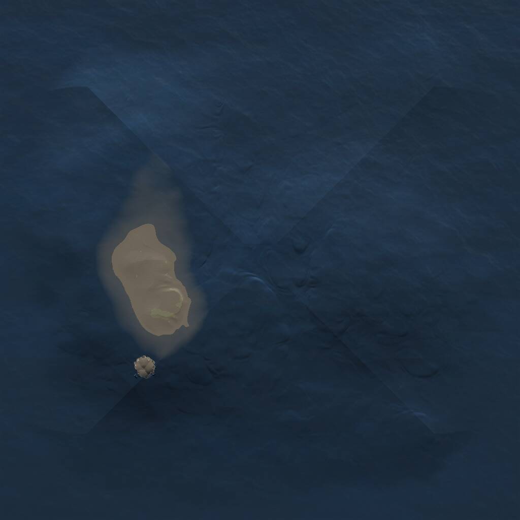 Rust Map: Procedural Map, Size: 1000, Seed: 960679301, 1 Monuments