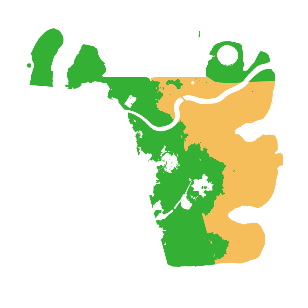 Biome Rust Map: Procedural Map, Size: 2800, Seed: 1318202849