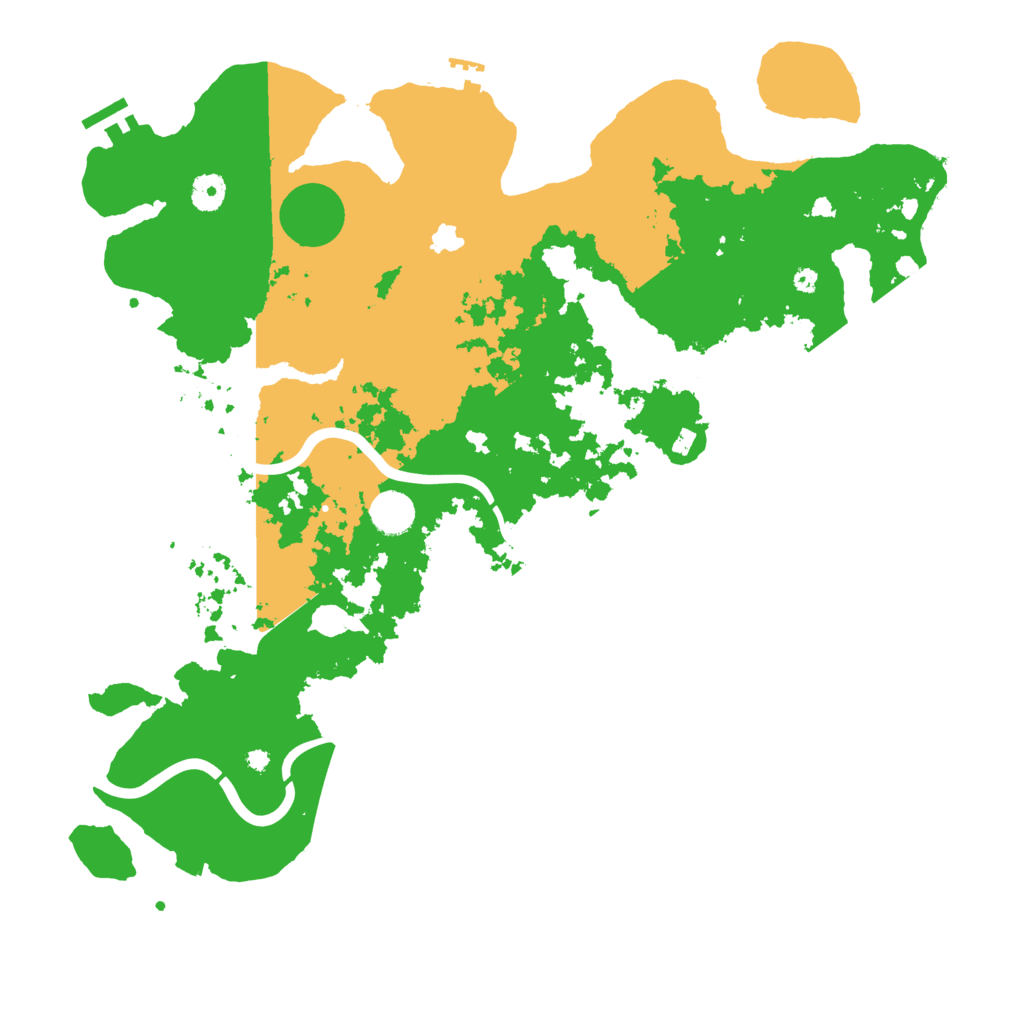 Biome Rust Map: Procedural Map, Size: 4250, Seed: 878836658