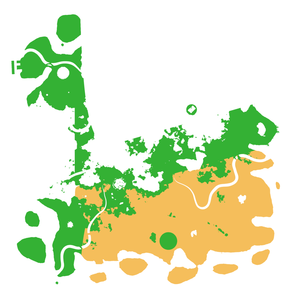 Biome Rust Map: Procedural Map, Size: 4500, Seed: 1769139648