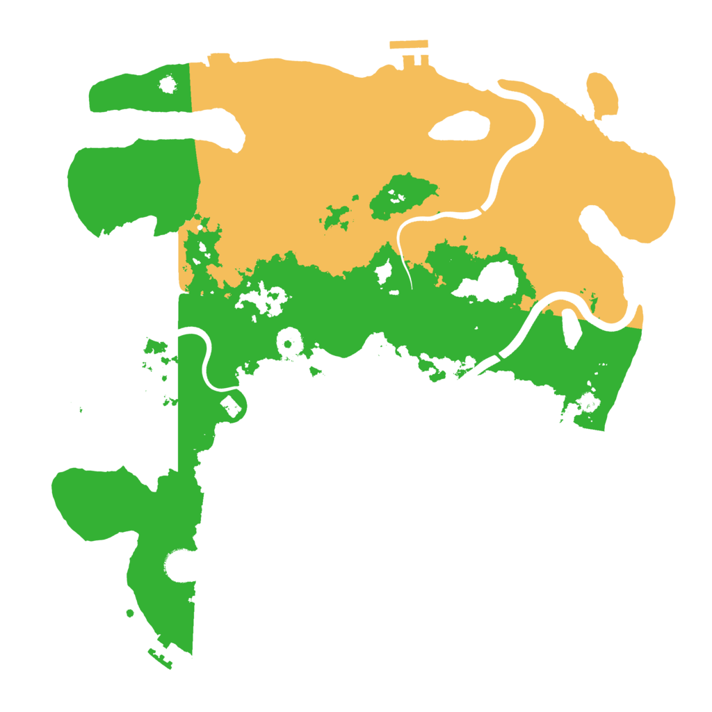 Biome Rust Map: Procedural Map, Size: 3750, Seed: 1308636527