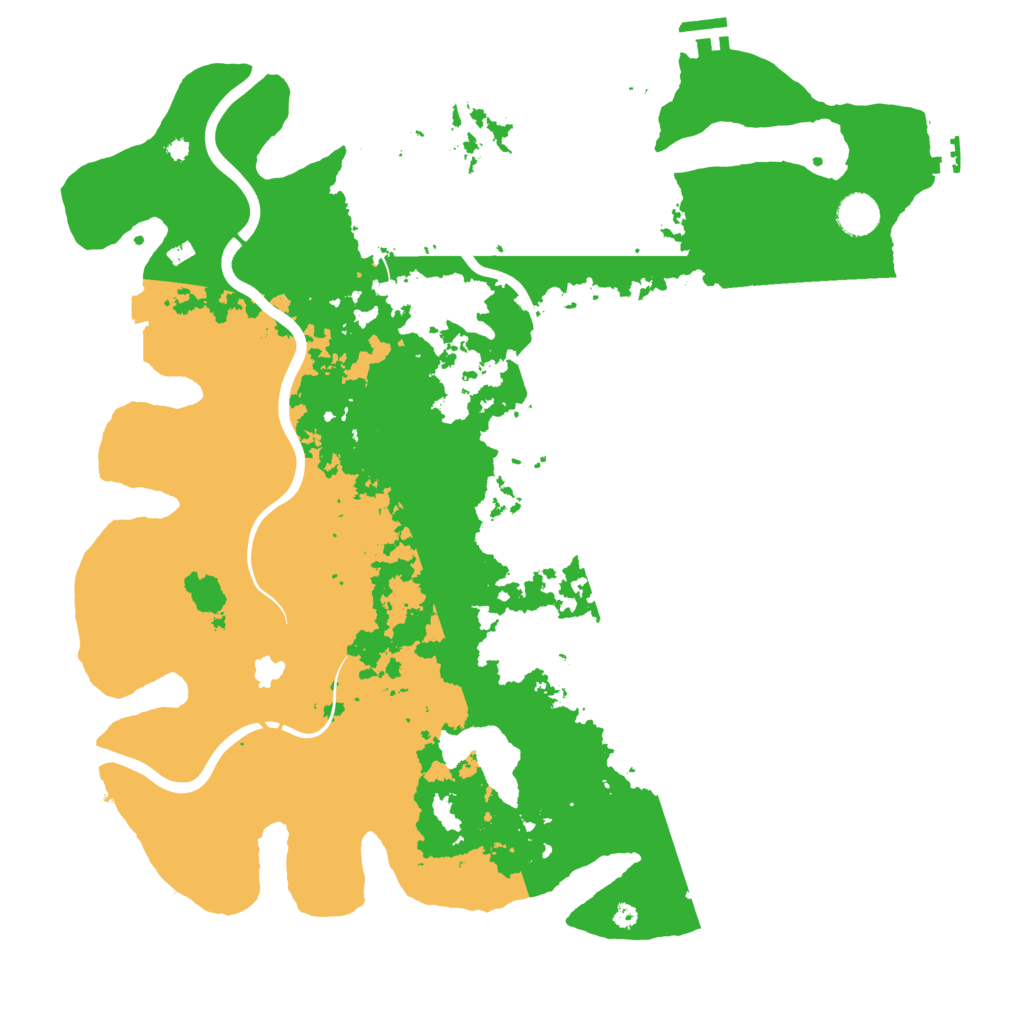 Biome Rust Map: Procedural Map, Size: 4250, Seed: 20260411