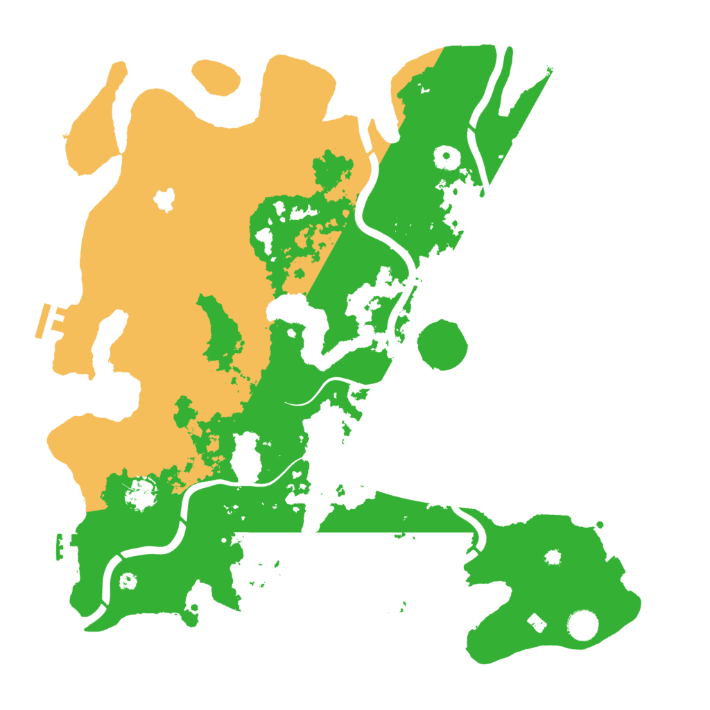 Biome Rust Map: Procedural Map, Size: 4050, Seed: 35701311