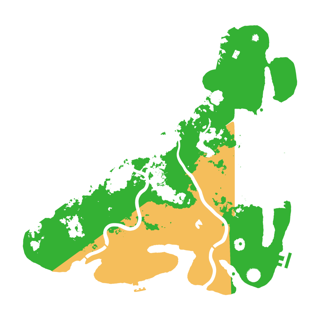 Biome Rust Map: Procedural Map, Size: 4000, Seed: 1021447413