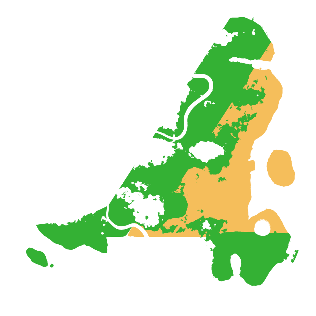 Biome Rust Map: Procedural Map, Size: 3500, Seed: 1907569432