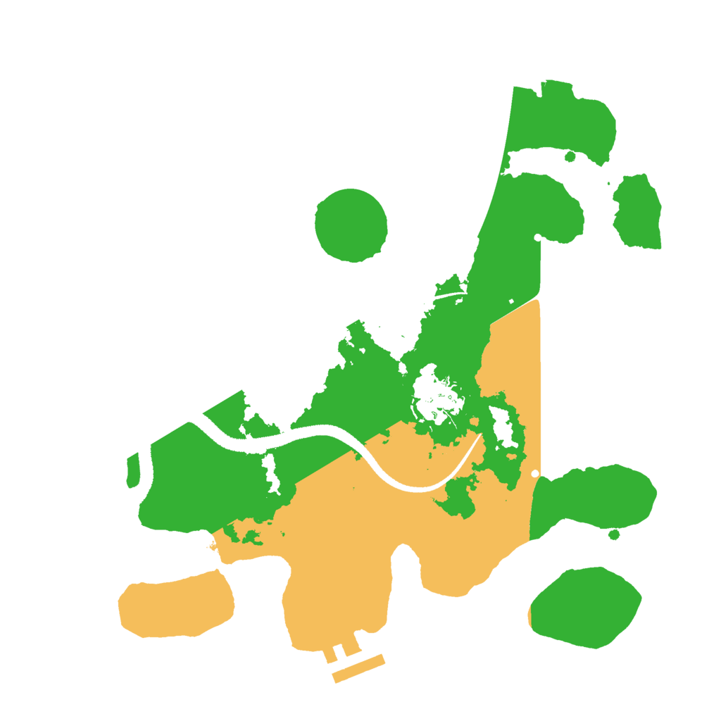 Biome Rust Map: Procedural Map, Size: 2700, Seed: 1775995283