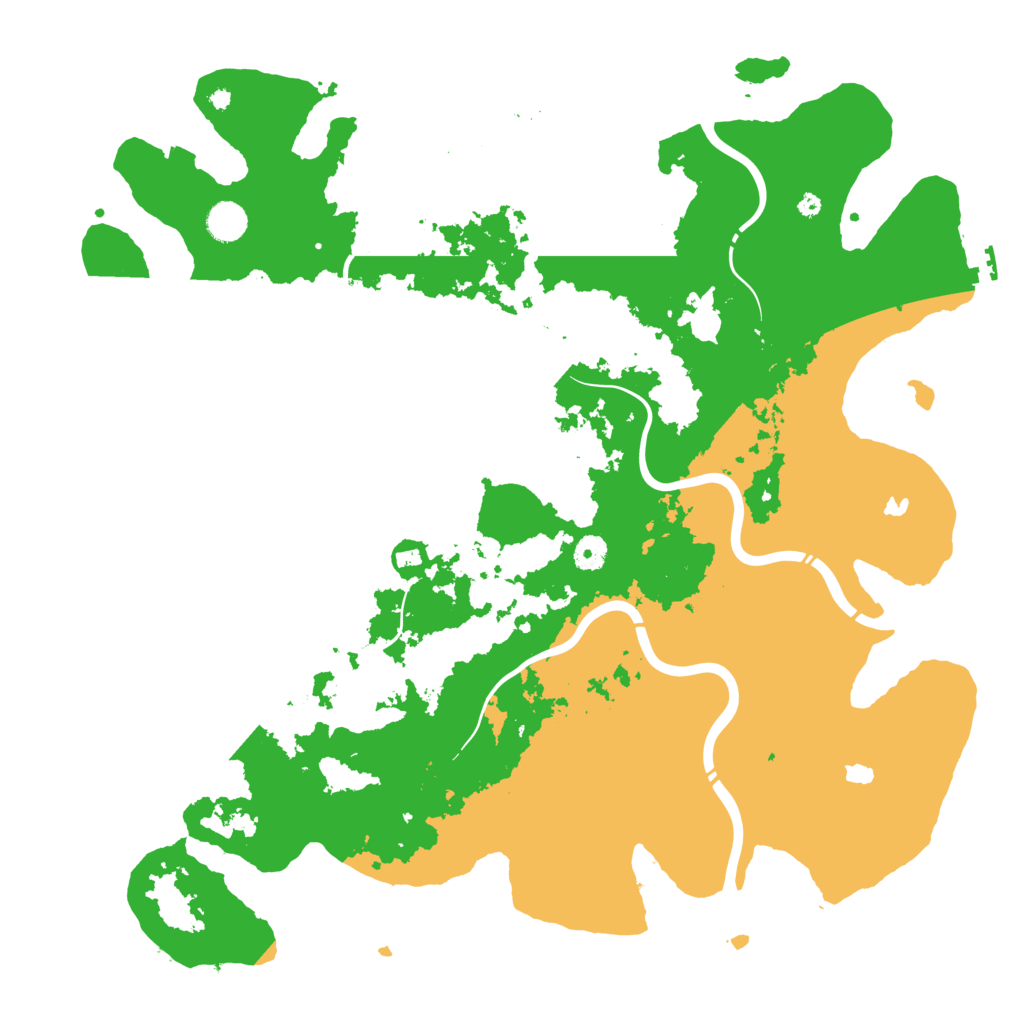 Biome Rust Map: Procedural Map, Size: 4500, Seed: 731928390