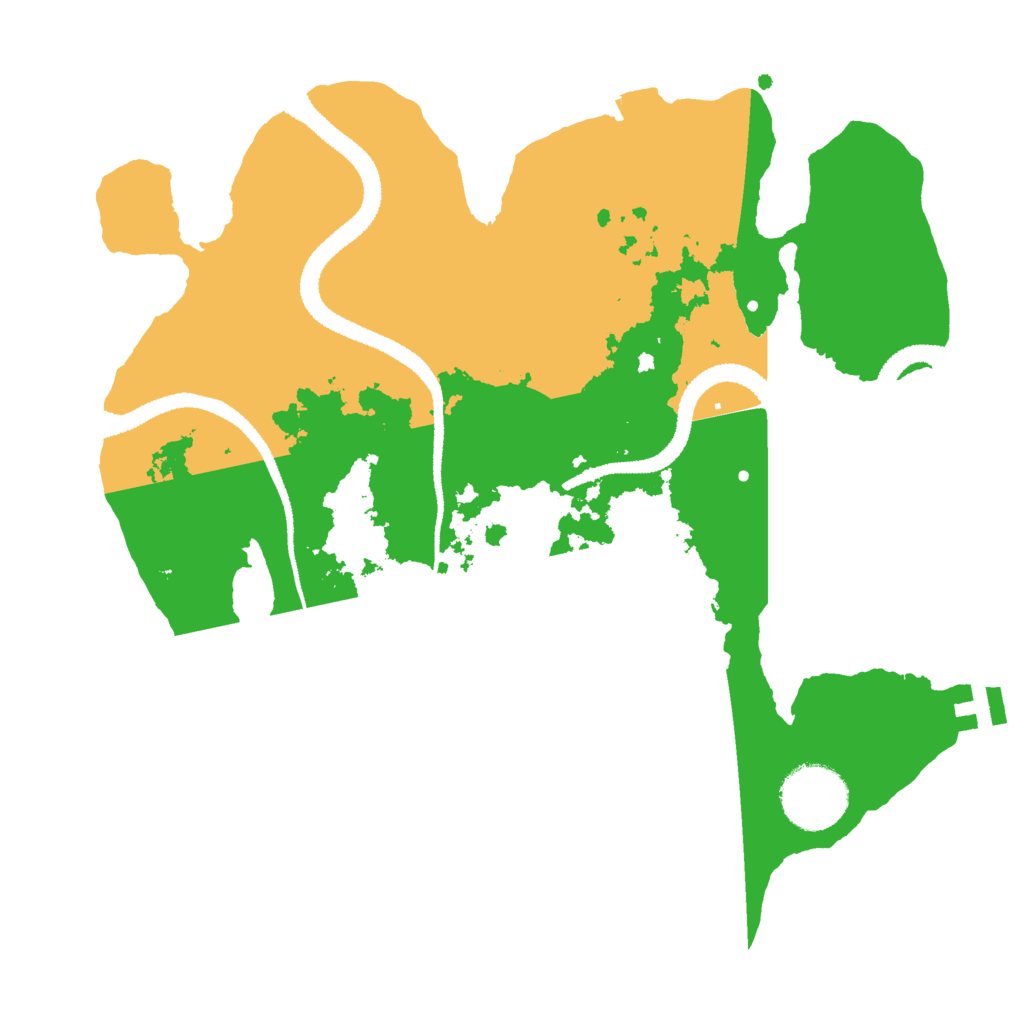 Biome Rust Map: Procedural Map, Size: 2750, Seed: 67696
