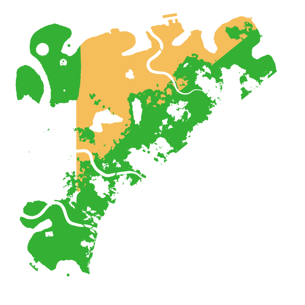 Biome Rust Map: Procedural Map, Size: 4250, Seed: 20260412