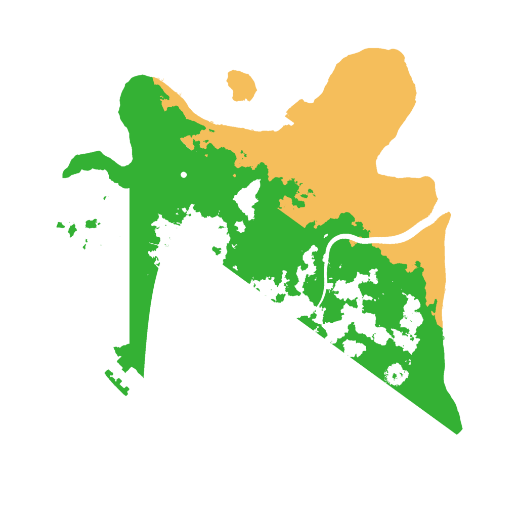 Biome Rust Map: Procedural Map, Size: 2500, Seed: 219333640