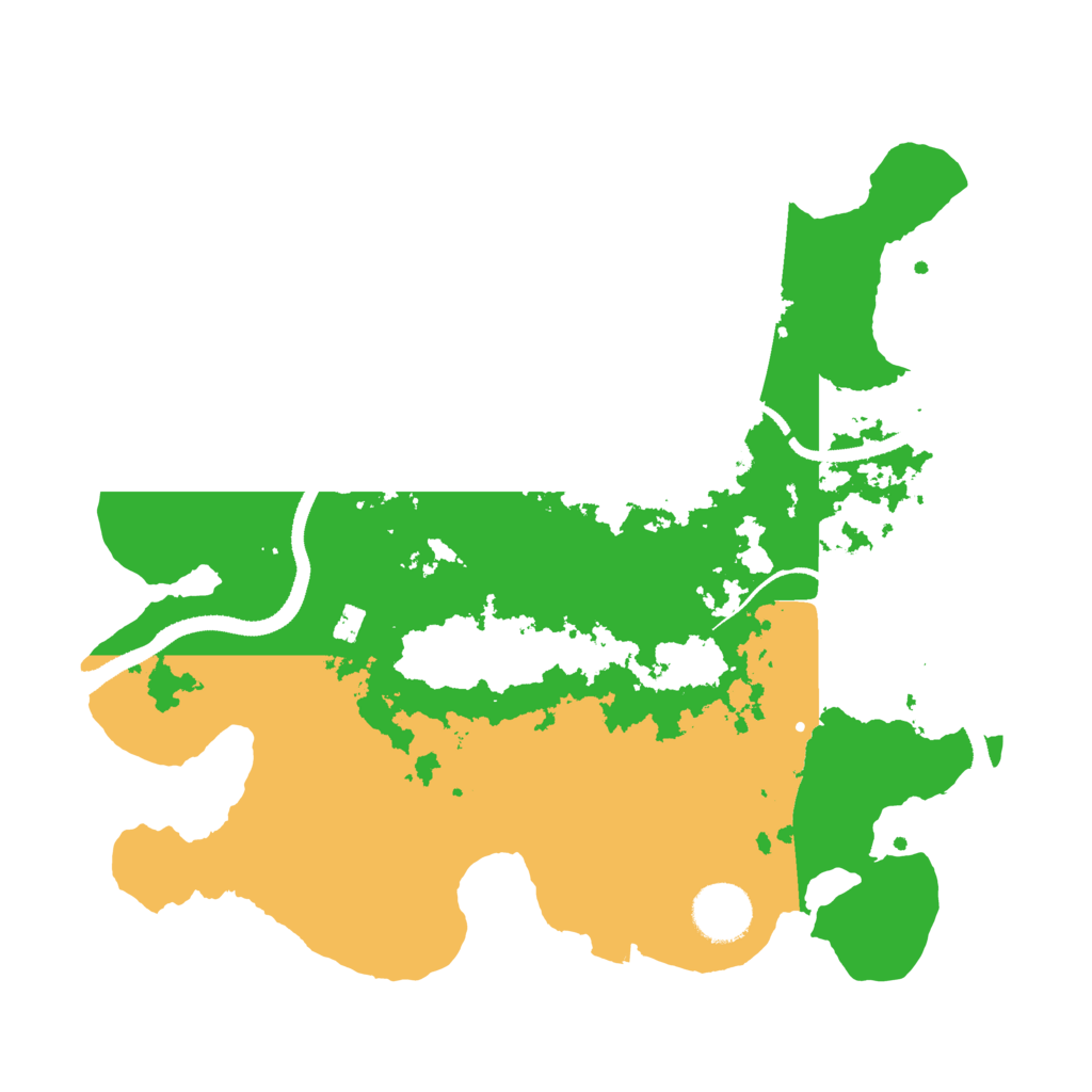 Biome Rust Map: Procedural Map, Size: 3250, Seed: 1833692068