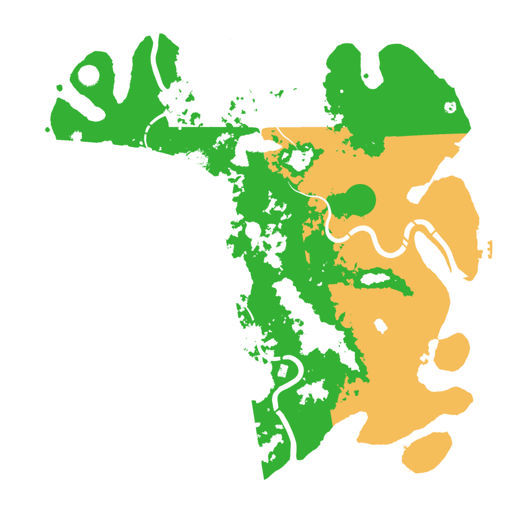 Biome Rust Map: Procedural Map, Size: 4250, Seed: 685295541