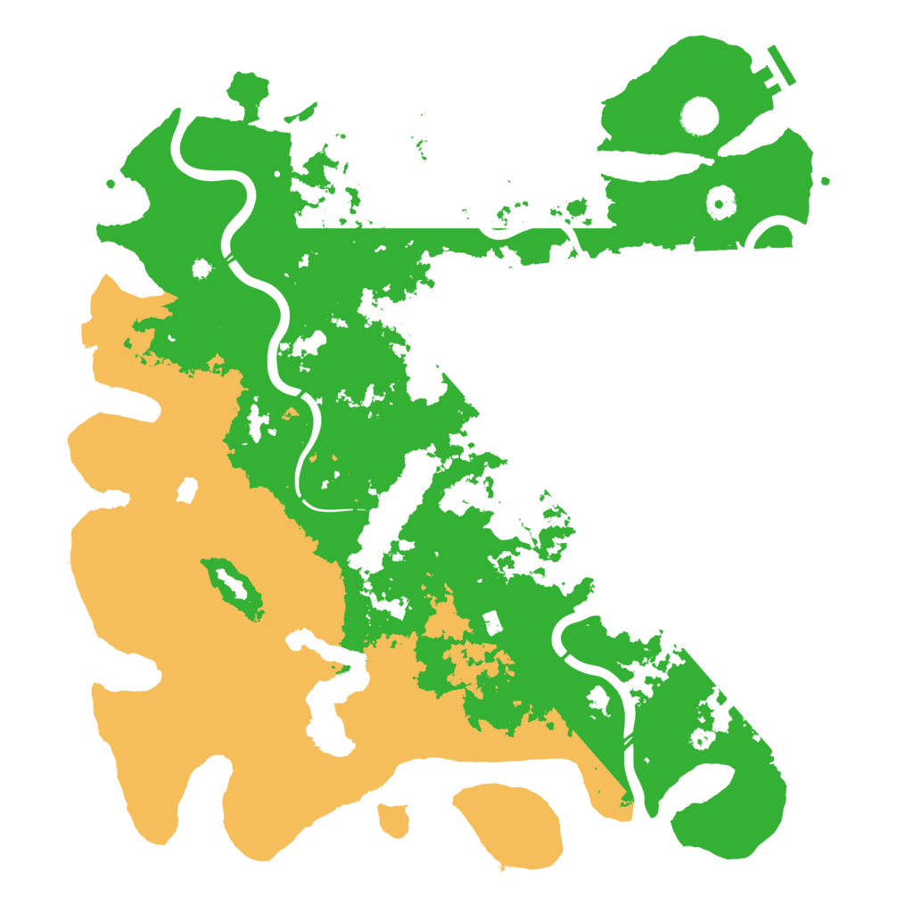 Biome Rust Map: Procedural Map, Size: 4250, Seed: 30440