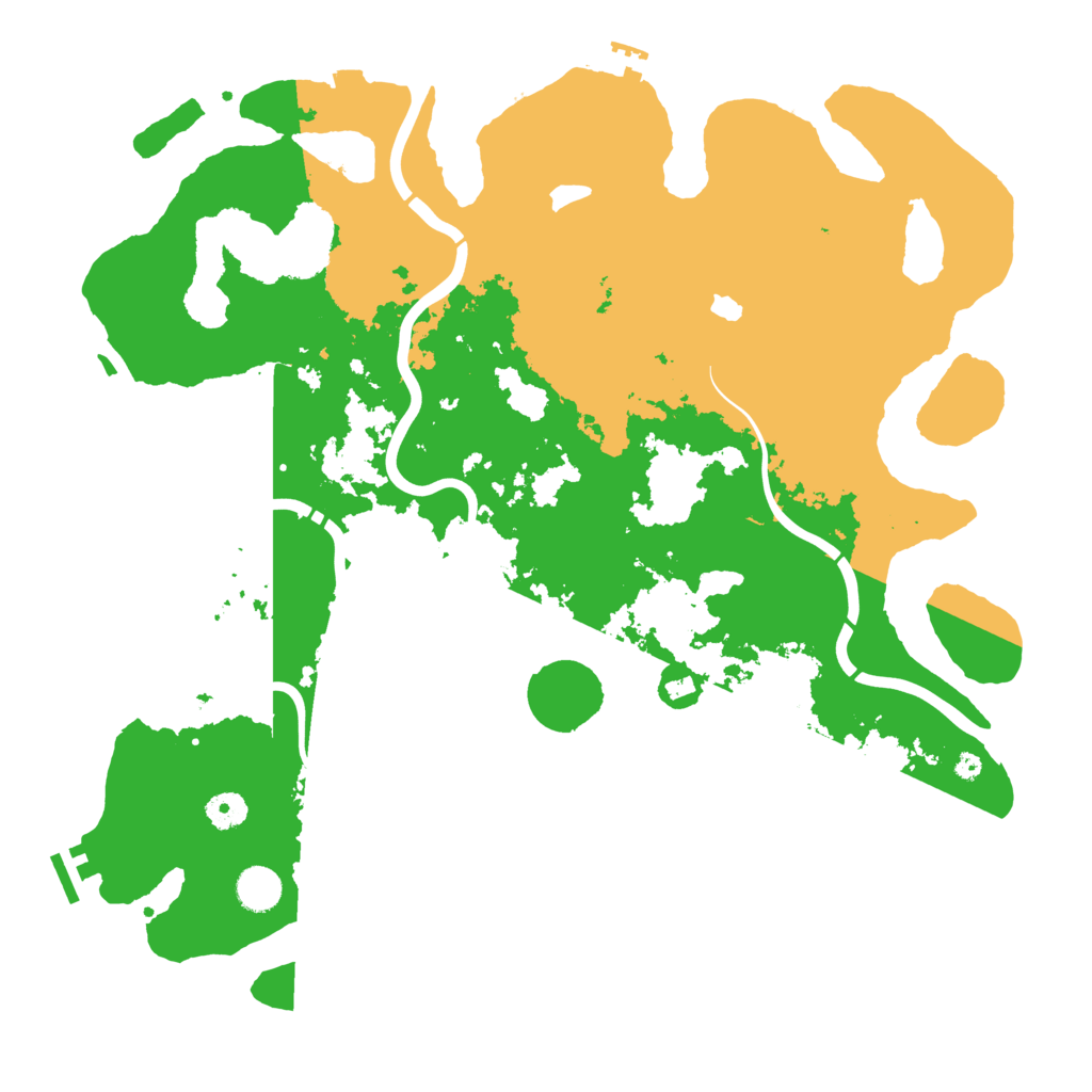 Biome Rust Map: Procedural Map, Size: 4250, Seed: 1047333229