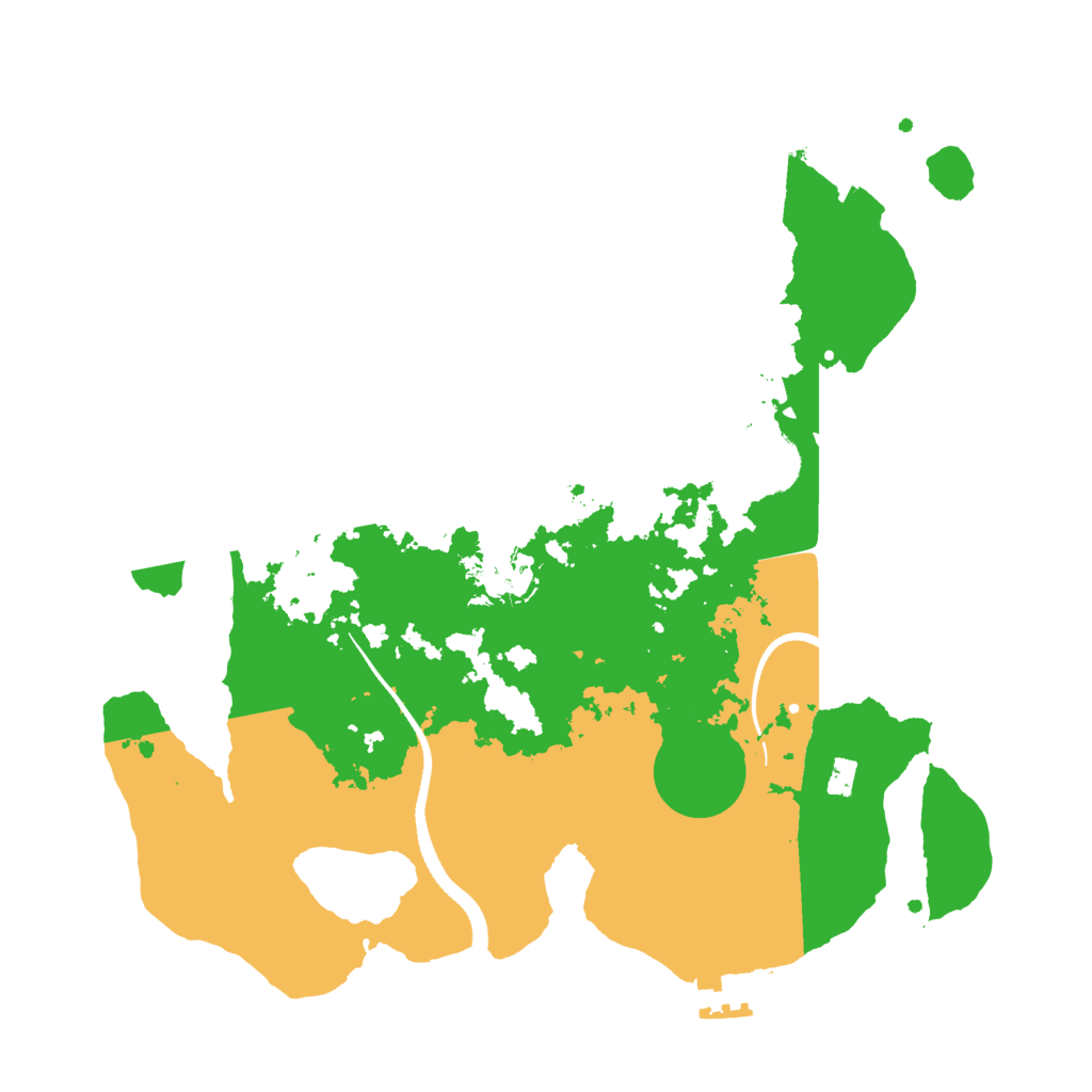 Biome Rust Map: Procedural Map, Size: 3130, Seed: 827856