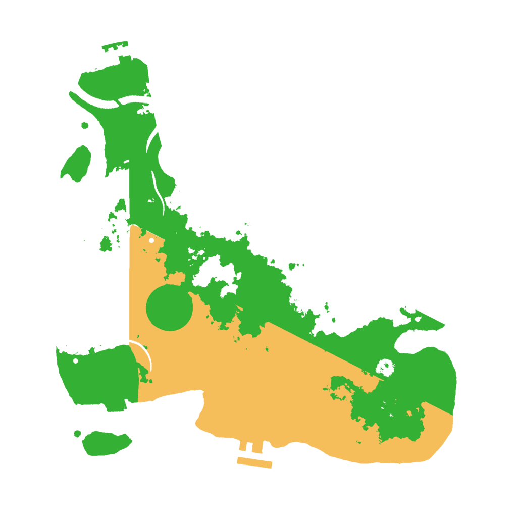 Biome Rust Map: Procedural Map, Size: 3000, Seed: 1089697011