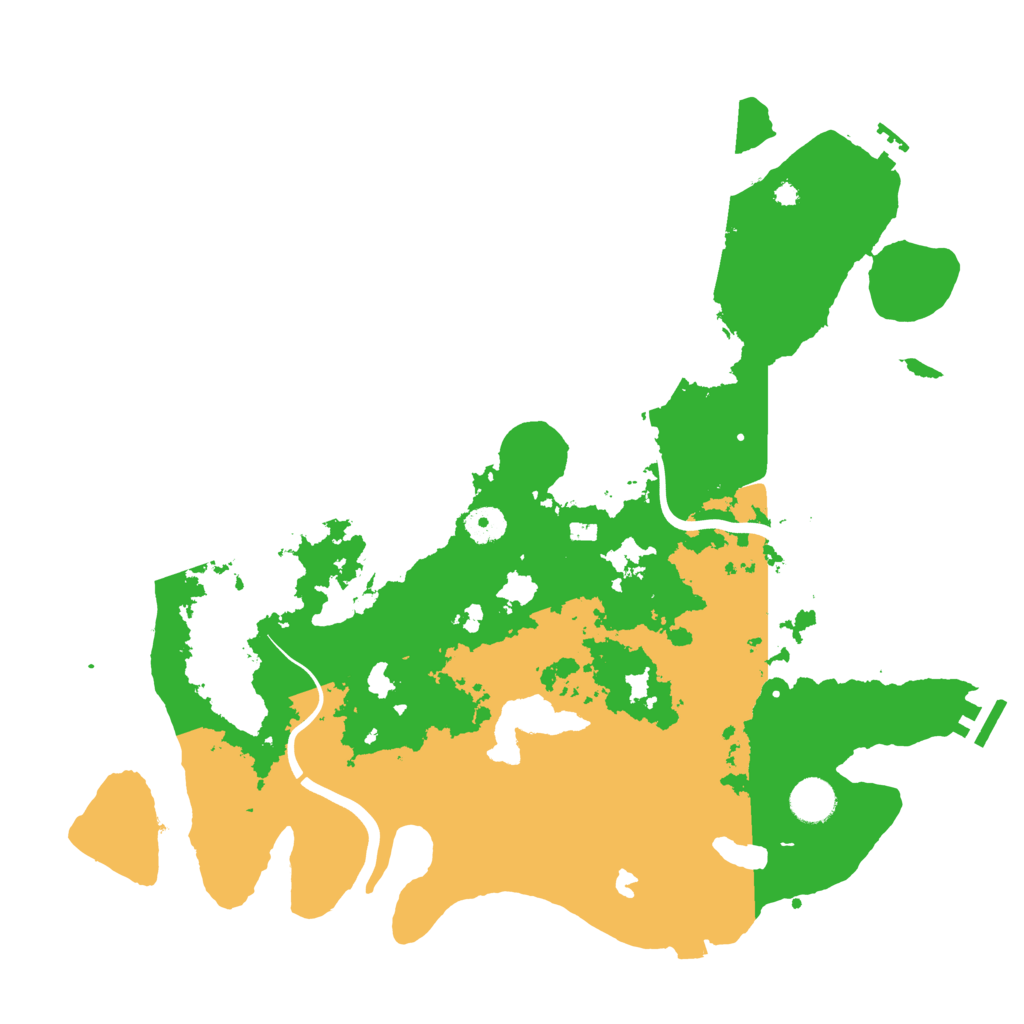 Biome Rust Map: Procedural Map, Size: 4000, Seed: 1459818882