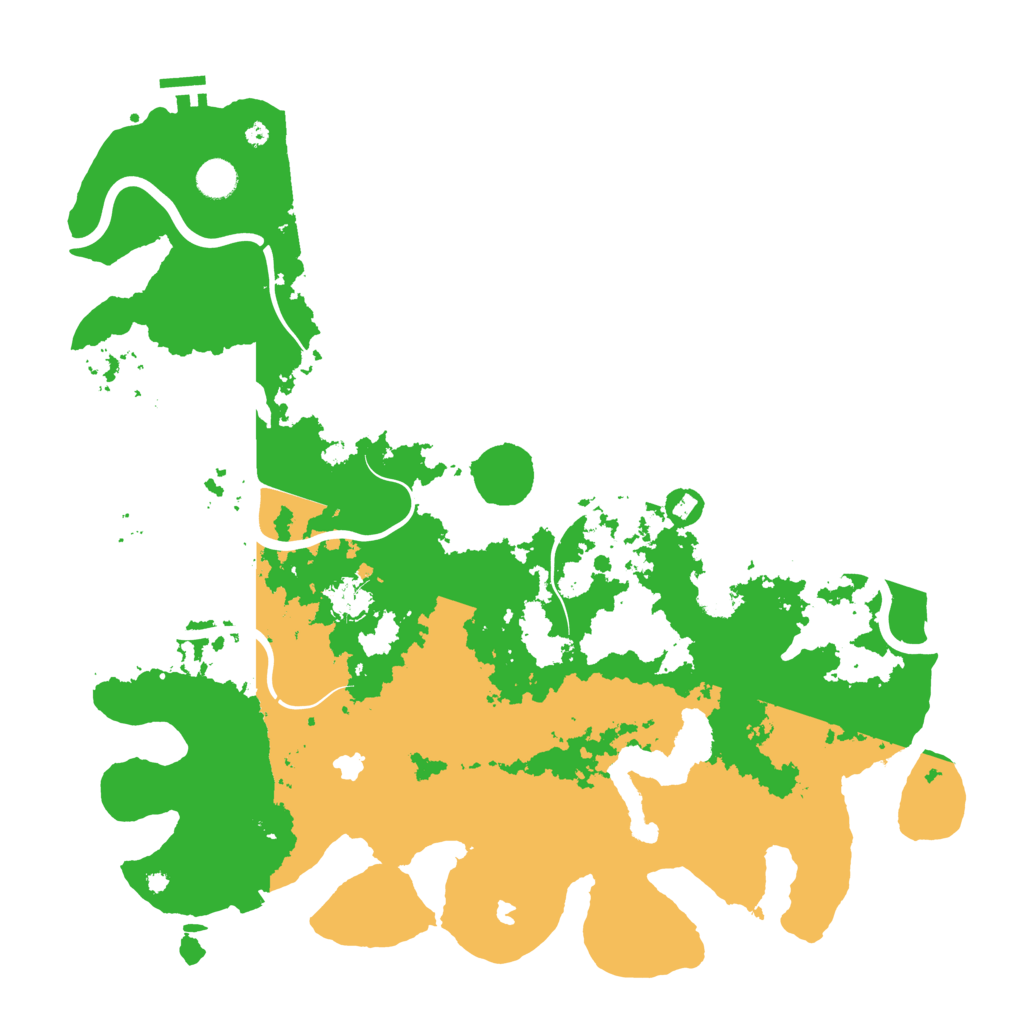 Biome Rust Map: Procedural Map, Size: 4500, Seed: 973058698