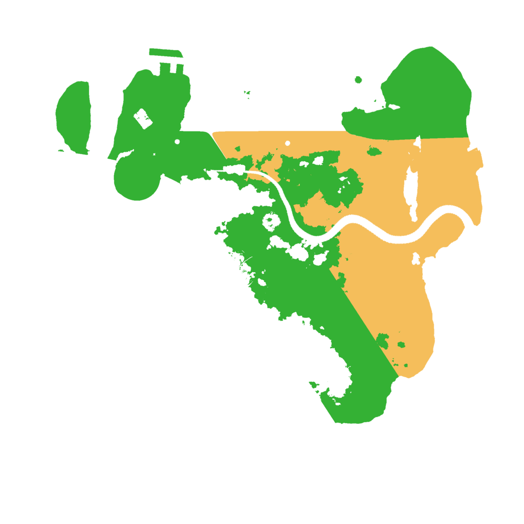 Biome Rust Map: Procedural Map, Size: 3000, Seed: 47955