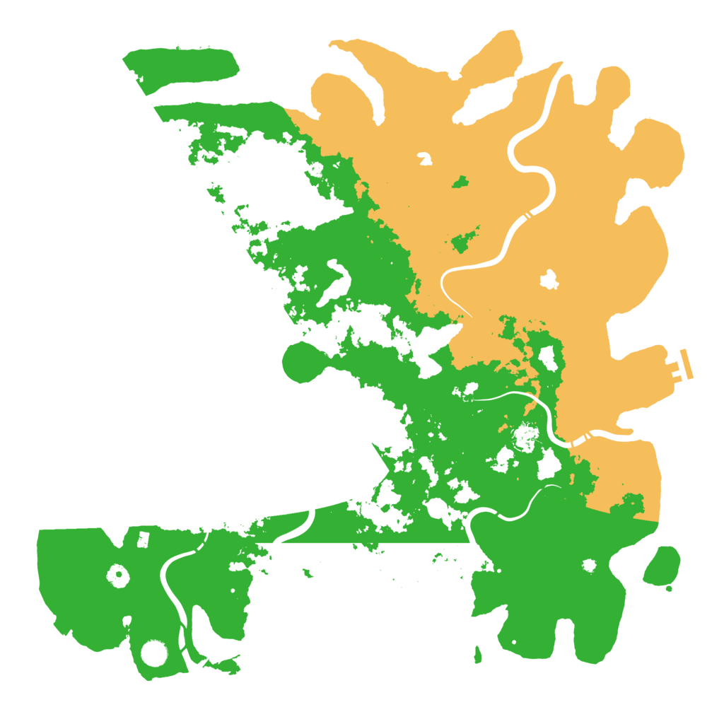 Biome Rust Map: Procedural Map, Size: 4800, Seed: 359758493