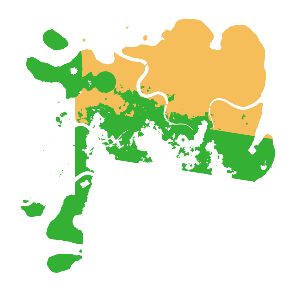 Biome Rust Map: Procedural Map, Size: 3750, Seed: 56214895