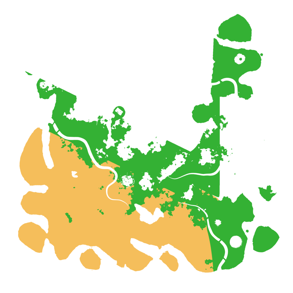 Biome Rust Map: Procedural Map, Size: 4250, Seed: 1042730406