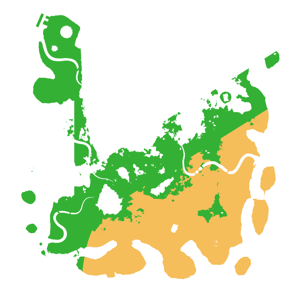 Biome Rust Map: Procedural Map, Size: 4266, Seed: 420696767