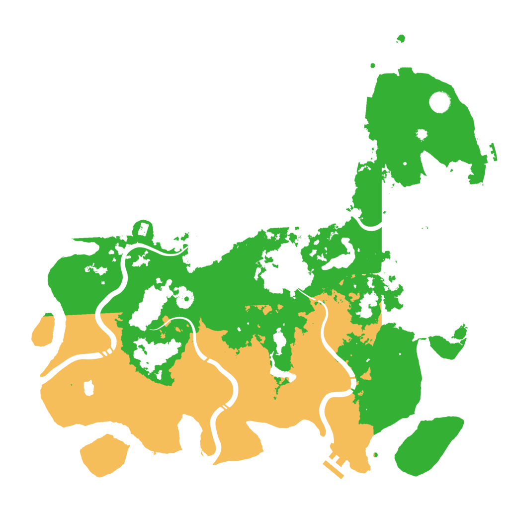 Biome Rust Map: Procedural Map, Size: 4250, Seed: 1704238748