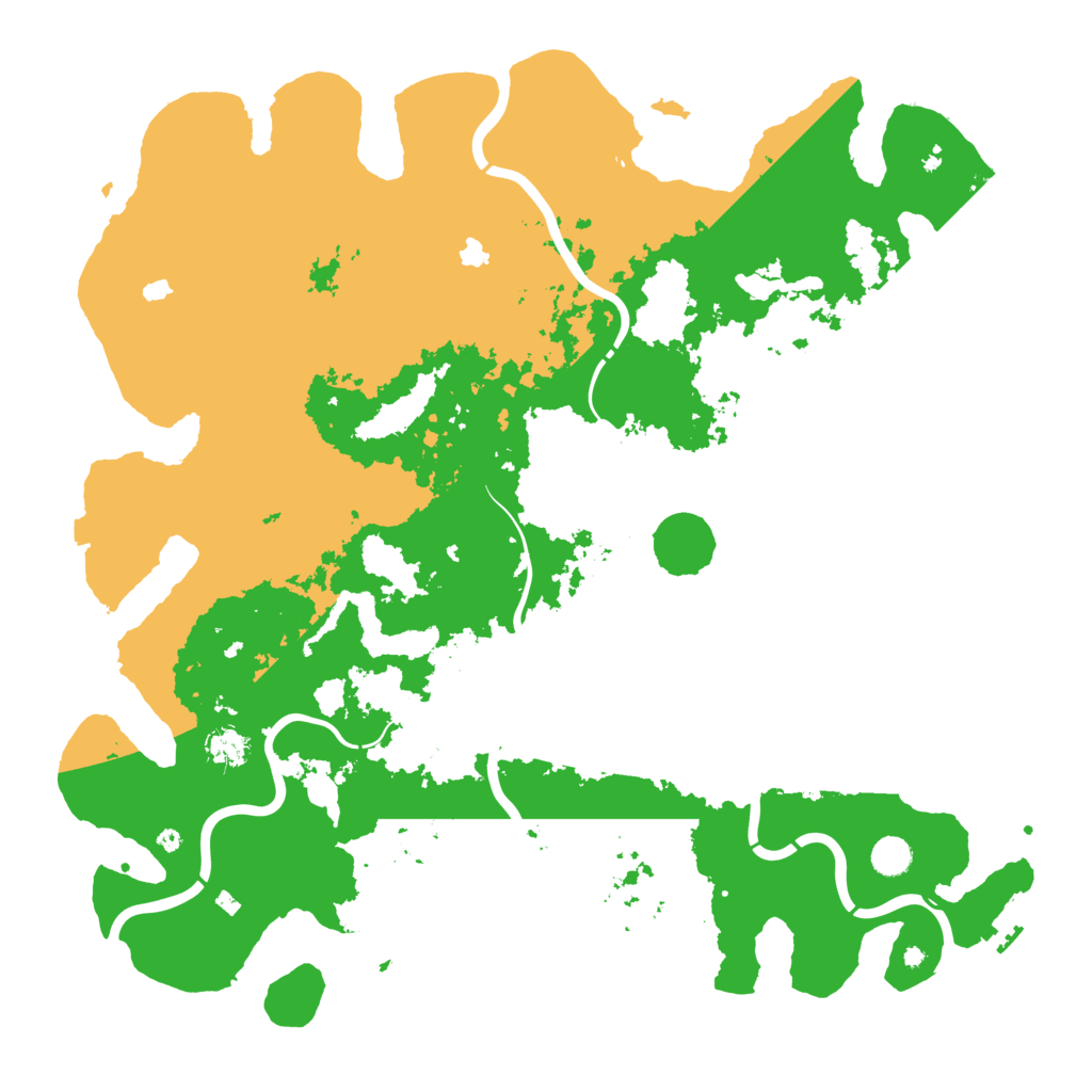 Biome Rust Map: Procedural Map, Size: 4800, Seed: 1710713441