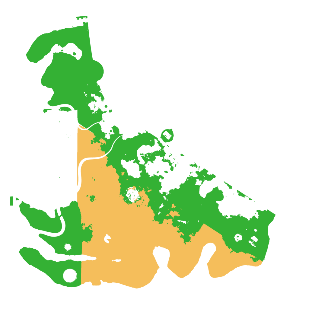 Biome Rust Map: Procedural Map, Size: 4000, Seed: 2133830658