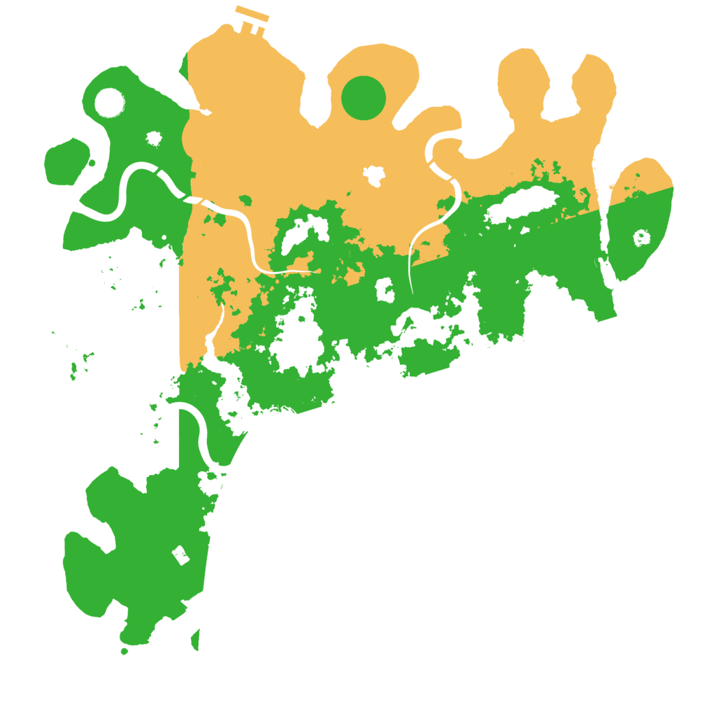 Biome Rust Map: Procedural Map, Size: 4250, Seed: 836368559