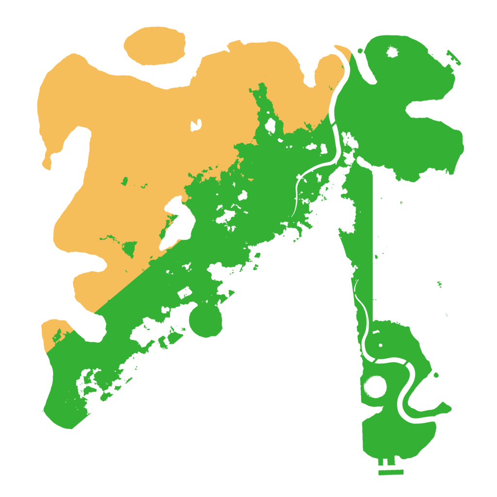 Biome Rust Map: Procedural Map, Size: 4000, Seed: 1323620670