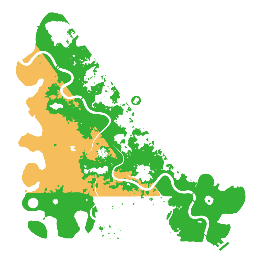 Biome Rust Map: Procedural Map, Size: 4500, Seed: 2055566641