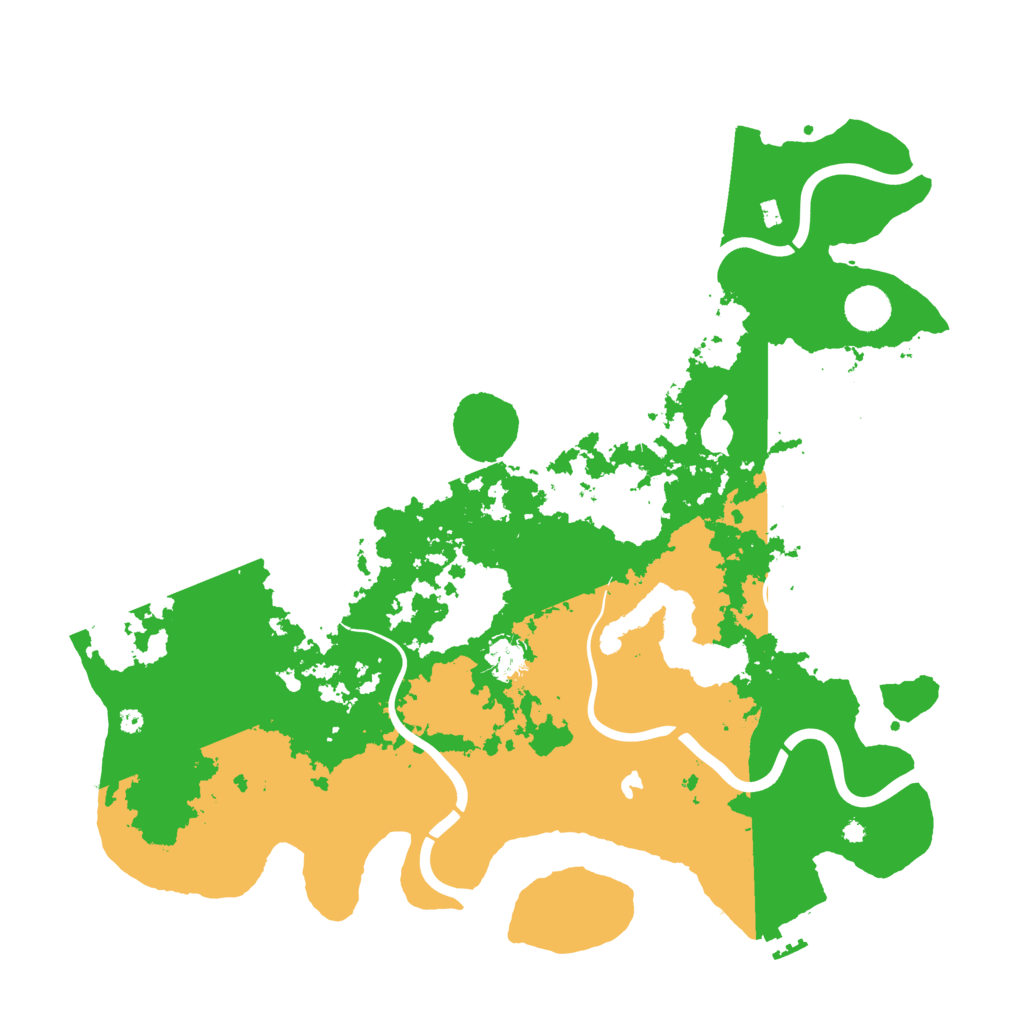 Biome Rust Map: Procedural Map, Size: 4250, Seed: 1611641497